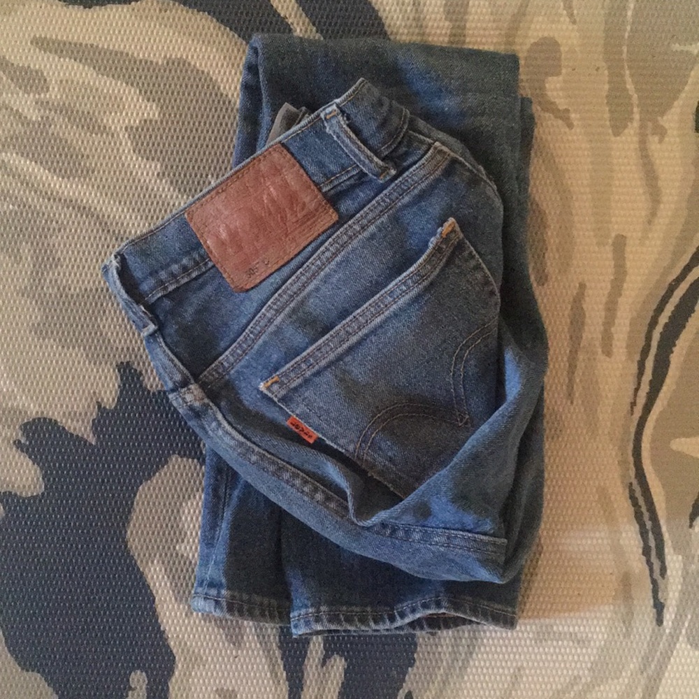 Levi’s 505 C Straight Leg High Waist Jean